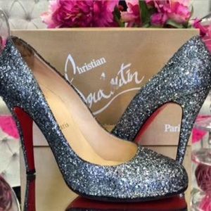 Christian Louboutin Ron Ron Glitter shoes size 39